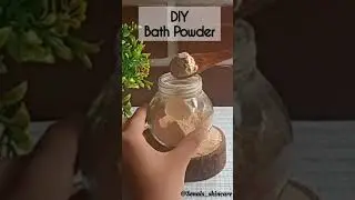 Full body whitening home remedy | DIY Bath powder | Bath powder for glowing skin #shorts#glowingskin