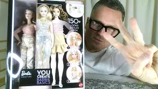 You Create Barbie Basics Neutral Kit 003 Curvy Detailed Unboxing Review