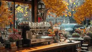 🎶 Serene Fall Coffee Break &ndash; Piano Music & City Street Calm for Peaceful Moments