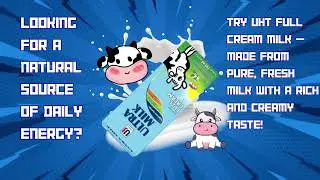 Tugas Bahasa Inggris Membuat Iklan Produk Susu UHT UltraMilk Full Cream || Santika Sari P. XI MPLB 3