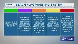 Spring Break beach tips to know: beach flags
