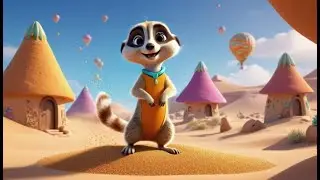 Meerkat paws go dig dig dig | Animal Nursery Rhyme | Kids Songs | Baby Music