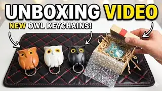 This Adorable Owl Watches My Keys! 🦉🔑 Unboxing & Review