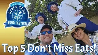 Top 5 Food Picks From The Seven Seas Food Festival at SeaWorld Orlando 2023