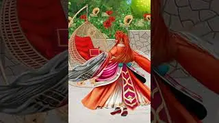 avatar de Kooliz qui danse dans une robe japonaise de gaisha #mode #shorts