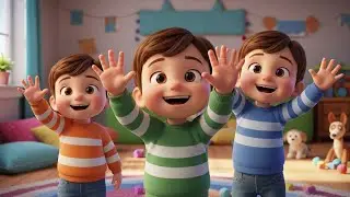 Little Hands Love to Tickle | Fun Action Song for Kids | Nursery Rhymes & Songs for Children