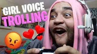 GIRL VOICE TROLLING ANGRY KIDS ON FORTNITE