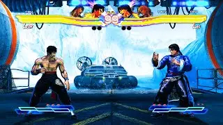 Law & Ryu vs Lei & Ken (Hardest) Street Fighter X Tekken