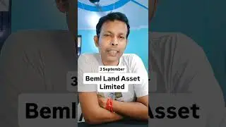 BEML Land Asset Share Review | SK Stock Talks | #sharemarket #stockmarket #investing