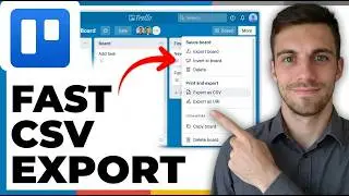 How to Export Your Trello Board to CSV 2026 | Step by Step Guide to Export Data From Trello
