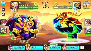 Dragon City: High Voodoo Vampire Dragon | League Battle 2023 [MAX LEVEL] 😱