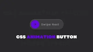 Animation Swipe Button With Hover Effects | HTML, CSS