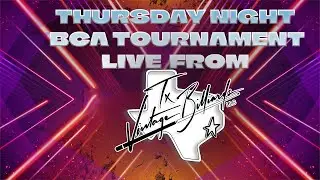 Thursday Night BCA 8 ball Tournament w/ a 10 Ball Break Pot (New Camera's)