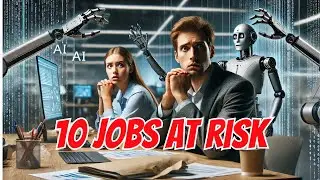 10 Jobs AI Will Replace Soon - Be Afraid! #AIrevolution, #jobreplacement, #artificialintelligence