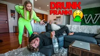D.R.U.N.K BOYFRIEND PRANK ON GIRLFRIEND!