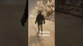 SNOWDAY ATHENS GREECE