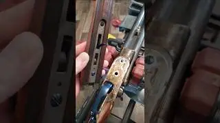 Repairing the forend on a 100 year old Stevens 235. #woodworking #Gunsmithing #shotguns