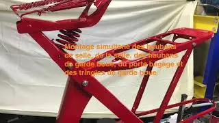 Les tutos de l'Atelier de la Vigne :  Remontage d'une partie cycle de Solex 3800