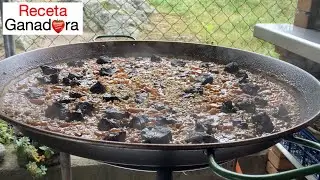 Arroz con carrilleras de cerdo en paella | Receta ganadora