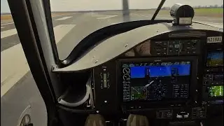 Gusty Takeoff From KPWG - Solo Cross Country to KSEP