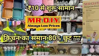 MR.DIY store tour, kitchen products upto 70%off | MR DIY haul | MR. DIY 2025 | starting @ ₹10🤩