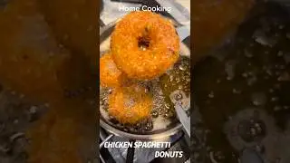 Chicken Spaghetti Donuts | Home Cooking #trending #viral #food #trendingshorts #viralshorts #potato