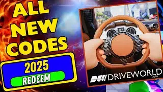 *NEW CODES* ROBLOX Drive World CODES 2025 | Drive World CODES | Drive World