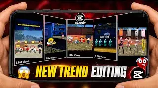 New Video Editing Tutorial 😱 New Viral CapCut Trend Editing Tutorial | Free Fire x Anime Video Edit!