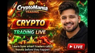 LIVE Crypto & GOLD Trading || BTC & ALTS Price Action (HINDI)||23 Jan 2026
