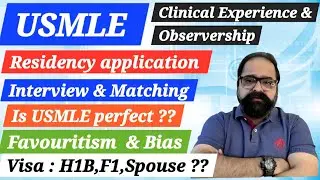 USMLE : from Exam score to Match & Visa : Full details 