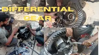 Tata Truck Differential Gear Repair Crown Pinion ( HISSA ) Repair