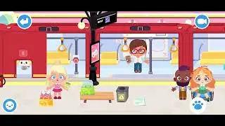 Dr Panda Town - Metro Station walkthrough 🐼 #towntales
