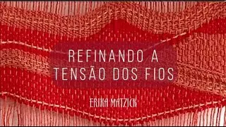 Tutorial passo a passo 07/08 de como refinar/aumentar a tensão no tear de pente-liço antes de travar