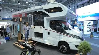 Das gr&ouml;&szlig;te Dethleffs Wohnmobil 2023: Globetrotter XXLA 2023 mit Mittel-Rundsitzgruppe. XL Platz!