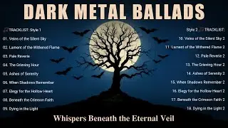 🔥 Dark Metal Ballads &ndash; Whispers Beneath the Eternal Veil | Gothic Doom & Melancholic Symphony