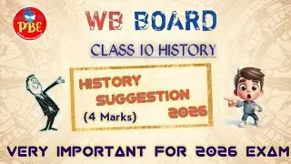 History Suggestion 2026|4 Marks Question|In Hindi|Class 10|Wbbse Board|Pioneer Binod Education