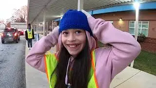 Lake Forest Elementary employee's mother knits winter caps for safety patrol students