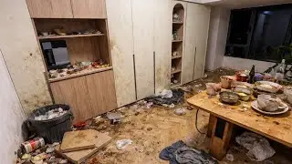 A house covered in dust from every corner🤮a tough mission that exhausted the cleaning company😱 