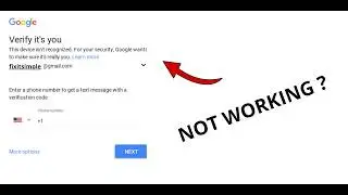 HOW TO FIX GOOGLE ACCOUNT VERIFICATION LOOP (STEP BY STEP)
