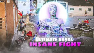 ultimate royal  fight 😱 power of 60 fps 💪 with 4 finger claw 💀 #viralvideo #pubg @CommandoPlayzYt