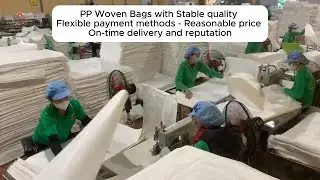 PP Woven Bags with stable quality, reasonable price, on-time delivery and reputation #ppwovenbags