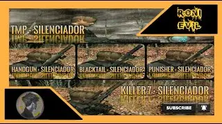 RE4 PS2 SILENCIADOR PARA AS ARMAS DO JOGO! CODEBREAKER / CHEAT DEVICE