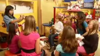 Victoria Justice Surprises Fan At Build A Bear Birthday Party