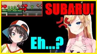 Choco Got Mad & Blames Subaru For Losing 100+ Levels In Minecraft【Hololive | Eng Sub】
