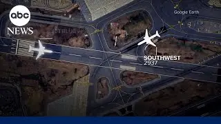 Two airplanes narrowly missed colliding at Washington’s Reagan National Airport