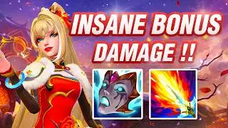 BURN AND HIT !! INSANE BONUS DAMAGE PETALS OF SPRING SERAPHINE GAMEPLAY // WILD RFIT (BUILD+RUNES)