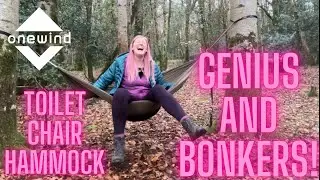 Onewind Ultralight Toilet Chair Hammock - Genius and Bonkers!