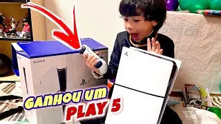 Comprei um PlayStation 5 🤩 | Presente de anivers&aacute;rio para o Ben&iacute;cio! 