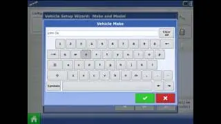 Creating a New Vehicle Configuration on the Ag Leader ® Integra/Versa display