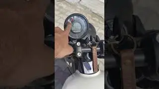 Royal Enfield Hunter 350 problem of semi digital speedometer #royalenfield #bike #motorcycle